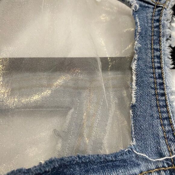 LIU-JO/Size M-L/Denim Vest/Worn once - Picture 8 of 11